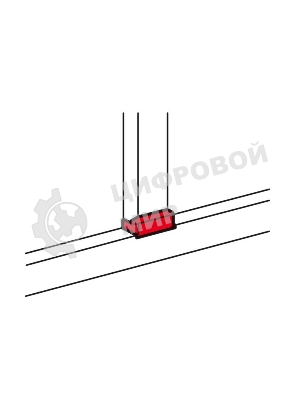 Отвод плоский для односекционных кабель-каналов DLP 50х105 - ширина профиля 105 Legrand