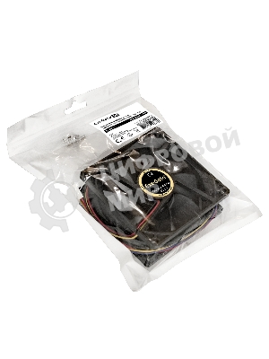 Вентилятор для корпуса ExeGate EX09225B4P-PWM черный, 92 мм, 2200 об/мин, 28 дБ, 4 pin