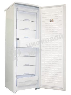 Морозильная камера Саратов 170, белый, 180л 8 ящиков