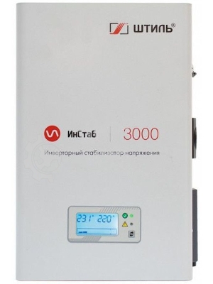 Стабилизатор напряжения Штиль ИнСтаб IS3000 2500Вт 3000ВА белый