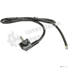 Кабель питания Filum FL-PC-SH90-C2-1.8-BK ПВС-ВП 3x1.5 CEE 7/7(Schuko) угловая - свободный конец, 220/250В, 16А, чёрный, 1,8м
