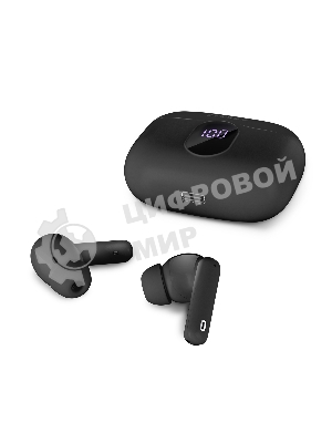Наушники TWS SVEN E-315B черный, внутриканальные, Bluetooth, сенсорное управление, до 5 ч