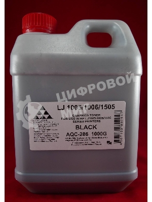 Тонер HP LJ P1005/1006/1102/1120/1505/1522/1566/1606/M125/M127/M201/M225, Canon LBP-3010/3250 (кан., 1кг.) (AQC-США фас России)