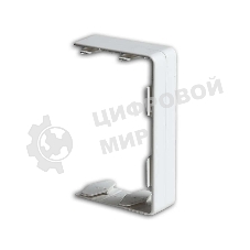 Переходник для РКК-100х60 и 100х40 соединительный (белый) ПРС-100х60 Рувинил