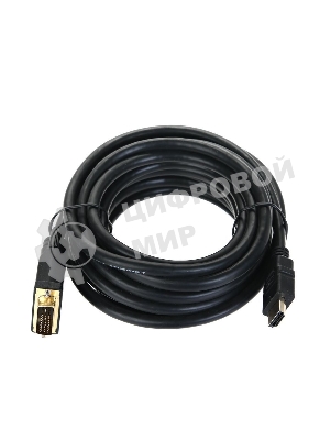 Кабель HDMI-DVI 5M LCG135E-5M TV-COM