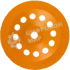 Чашка алмазная зачистная 230мм двухрядная Вихрь 73/10/3/8