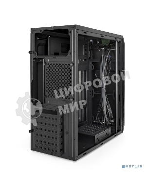 Компьютерный корпус Miditower ExeGate XP-334UC-XP500 (ATX, XP500 с вент. 12см, 1хUSB/1хUSB 3.0/1хTypeC, аудио, черный)