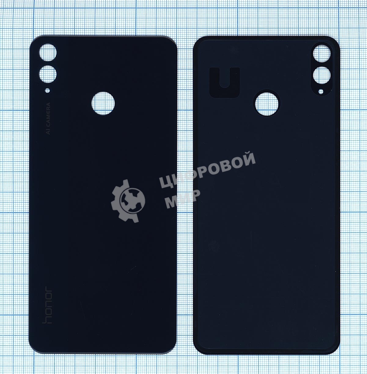 Задняя крышка для Huawei Honor 8X синяя
