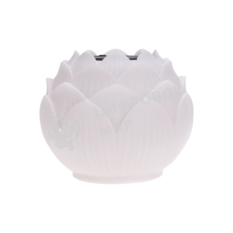 Светильник садовый Rexant Лотос, 3000К, 15 см, встроенный аккумулятор, солнечная панель, коллекция Пекин