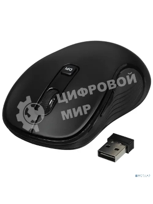 Мышь беспроводная Acer OMR303 черный, 1600 dpi, радиоканал, USB, кнопки - 6