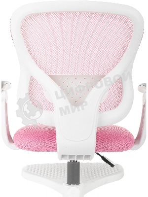 Кресло детское Бюрократ BuroKIDS 3 розовый Velvet 36, крестов. пластик