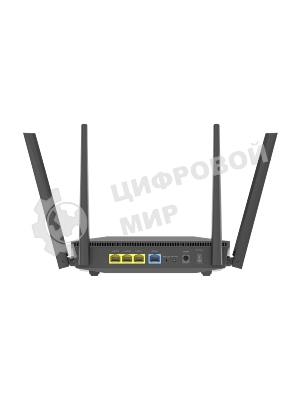 Роутер беспроводной Asus RT-AX52 AX1800 10/100/1000BASE-TX черный