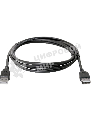 Кабель USB Defender USB02-10 USB2.0 AM-AF, 3.0м