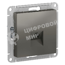 Розетка компьютерная RJ45, механизм ATN000983 Schneider Electric Сталь