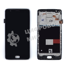Дисплей для OnePlus 3T (TFT) черный c рамкой