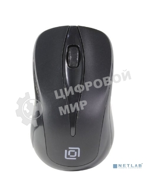 Мышь беспроводная Oklick 675MW черный, 800 dpi, радиоканал, USB, кнопки - 3