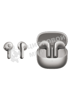 Наушники TWS Xiaomi Buds 5 серый, вкладыши, Bluetooth, активное шумоподавление, до 6 ч