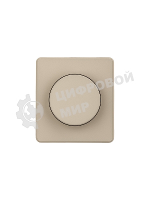 Светорегулятор ROUND (диммер) 300Вт с/у шелк KRANZ
