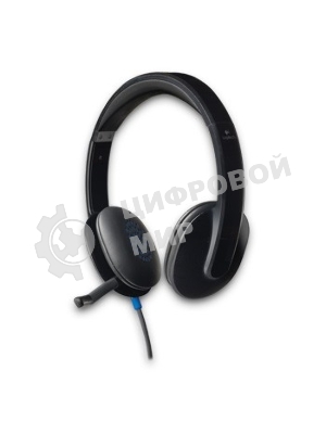 Гарнитура Logitech USB Headset H540 чёрный, проводная, USB