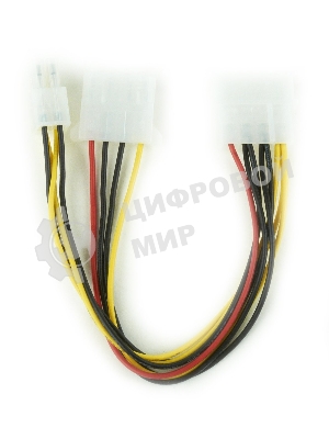 Разветвитель питания Cablexpert CC-PSU-4, Molex->Molex + ATX 4 пин