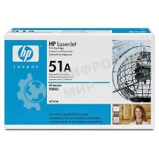 Картридж лазерный HP Q7551A черный для LJ P3005/M3035mfp/M3027mfp 6500 стр.