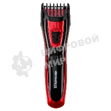 Машинка для стрижки Starwind SHC 4470 красный 3Вт (насадок в компл:2шт)