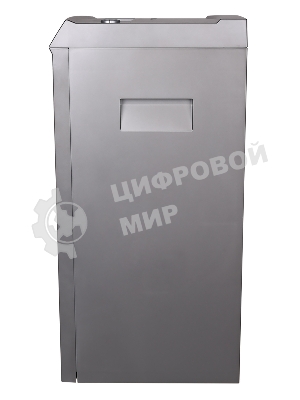 Шредер Deli 9907 серебристый с автоподачей (секр.P-4)/фрагменты/8лист./20лтр./скрепки/скобы/пл.карты/CD