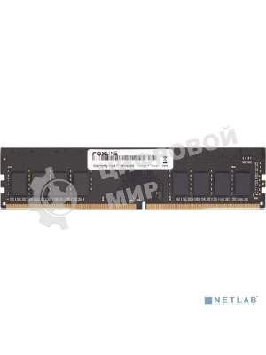 Оперативная память Foxline, DDR4, 16GB (1x16 GB), 3200 MHz, CL22, DIMM