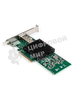 Комплект: Сетевой адаптер SFP+ ExeGate EXE-X520-DA1 + Трансивер Multi-Mode до 300м EXT-10G-MM850-LC2-300M (EX296227RUS PCI-E x8 v2.0, порты 1x SFP+ 10Gb/s (10/5/2.5/1Gb/s, 100Mb/s), Server NIC Intel Chipset JL82599EN + EX298327RUS: Tx:850/Rx:850 нм, до 300 м, разъем Duplex LC)