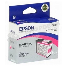 Картридж струйный Epson T5803 (C13T580300) пурпурный (80 мл) для Stylus Pro 3800