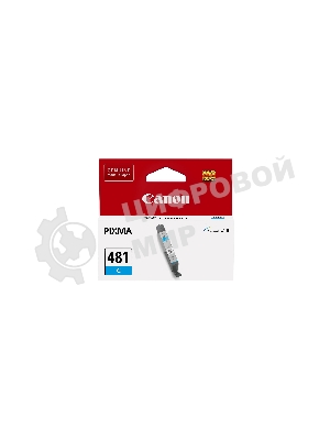 Картридж струйный Canon CLI-481 C 2098C001 голубой для Canon Pixma TS5140/6140/8140/8540