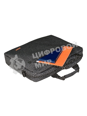 Сумка для ноутбука ExeGate Business ECC-215 Black, черная, полиэстер повышенной плотности 600D, 15.6