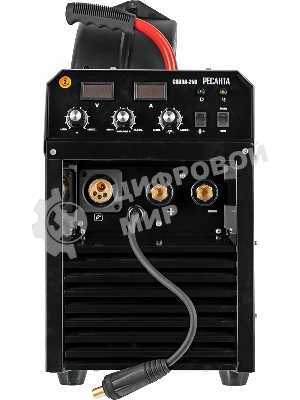 Сварочный аппарат Ресанта САИПА-250 инвертор ММА DC/MIG-MAG/FCAW 11.5кВт