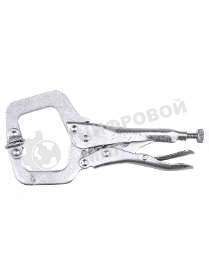 Зажим Сибртех ручной увеличенный захват подвижные губки 170 мм