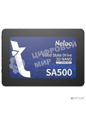 Накопитель SSD Netac SA500, 1Tb, SATA III, 2.5