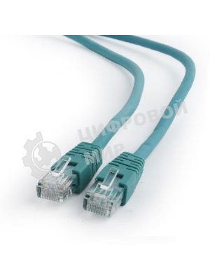 Патч-корд UTP Cablexpert cat.6, 0.5м, литой, многожильный, зеленый