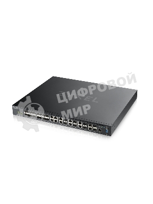 Коммутатор Zyxel XS3800-28 L2+ switch, 4xRJ-45: 1/2.5/5/10G, 8xCombo (SFP: 1/10G, RJ-45: 1/2.5/5/10G), 16xSFP +