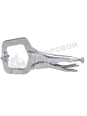 Зажим Сибртех ручной увеличенный захват подвижные губки 170 мм