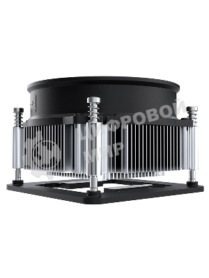 Кулер ID-COOLING DK-19 PWM серебристый/черный 92мм алюминий 2200rpm 26db 4-pin 95W 55мм