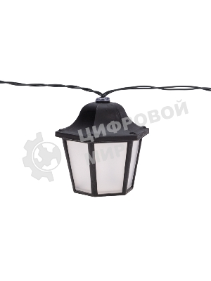 Гирлянда садовая Rexant Дэнлонг, 3000К, встроенный аккумулятор, солнечная панель, коллекция Пекин