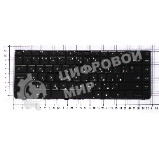Клавиатура для ноутбука HP ProBook 4330S 4331S черная без рамки