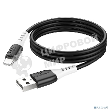 Кабель USB Type-C/HOCO HC-68575 X82/1m/3A/Силикон/Black