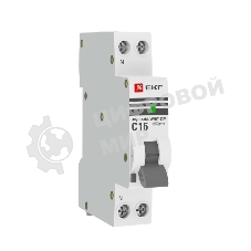 Выключатель автоматический дифференциального тока 63М EKF DA63M-16-30 16А/30мА (1мод., хар.C, электронный тип AC) 6кА EKF PROxima