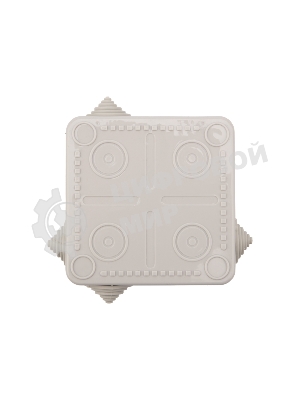 Коробка распределительная Rexant наружного монтажа с откидной крышкой 100х100х50 мм, IP54