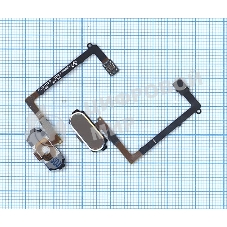 Кнопка HOME в сборе с механизмом и шлейфом для Samsung Galaxy S6 SM-G920F, золотая