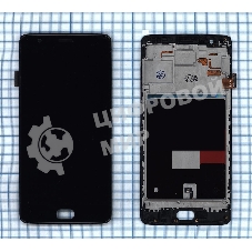 Дисплей для OnePlus 3T (TFT) черный c рамкой