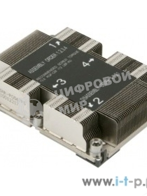 Радиатор 1U Passive CPU HS for X11 Purley, Narrow Retention Mechanism