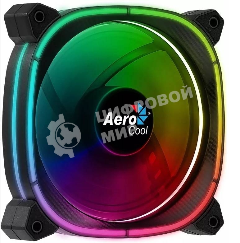 Вентилятор для корпуса Aerocool/Formula Astro 12 ARGB черный, 120 мм, 1000 об/мин, 17.5 дБ, 6 pin