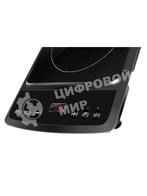 Плита настольная электрическая Centek CT-1518 чёрный, 2 кВт, индукция, конфорки - 1, стеклокерамика, сенсор