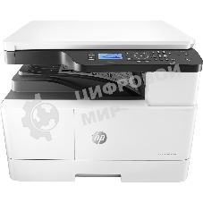 МФУ лазерное HP LaserJet MFP M438n (8AF43A), A3, ч/б, печ. до 22 стр/мин. (А4) до 12 стр/мин. (А3), 1200 x 1200 dpi (печать), 600x600dpi (скан.), USB, RJ-45